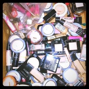 Variety of New unused cosmetics